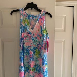 Lilly Pulitzer Fish My Wish dress Med NWT